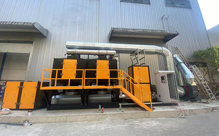 塑料有機廢氣治理工程設計安裝
