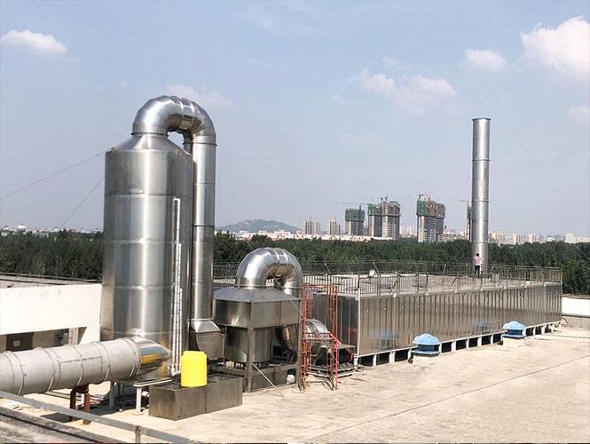 飼料廠廢氣凈化工程