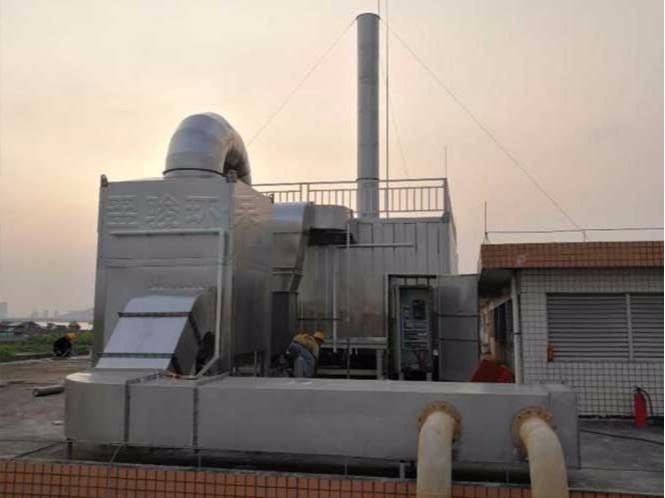 塑膠噴漆廢氣處理設備