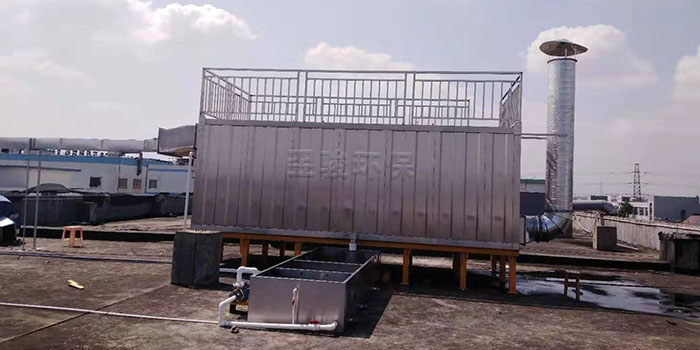 印刷工序廢氣處理工程，生物滴濾廢氣治理設備定制安裝